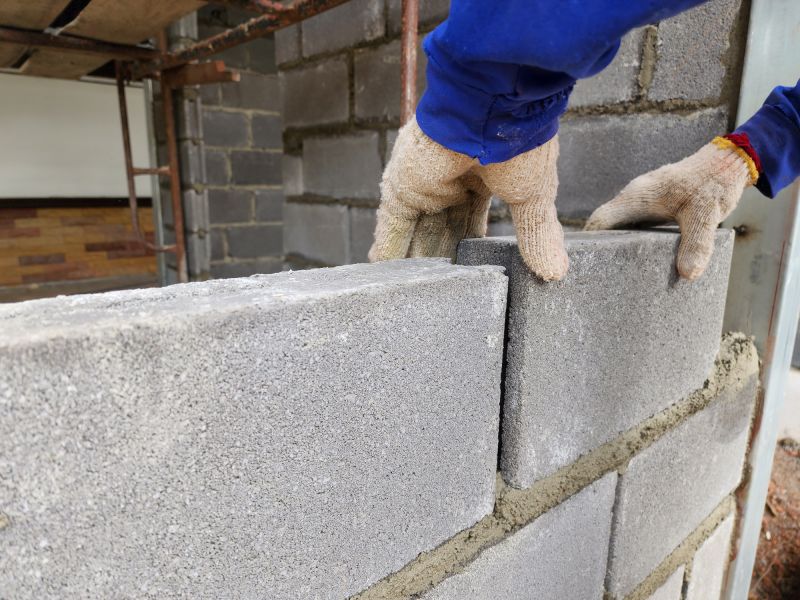 Cost of Concrete Blocks Installation in Westlake, OH