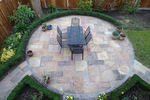 Stone Patio Repair in Westlake