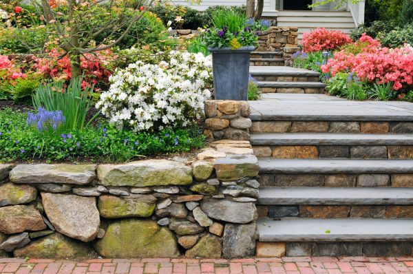 Stone Stairs Repair in Westlake