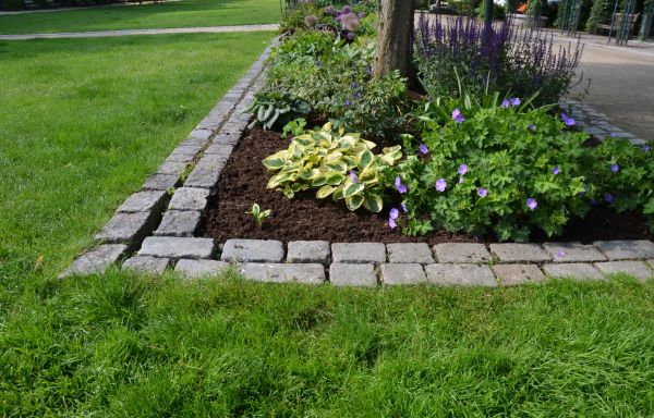 Stone Edging Installation in Westlake