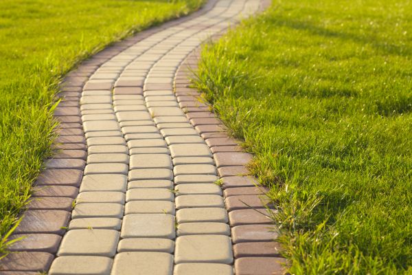 Sidewalk Brick Repair in Westlake