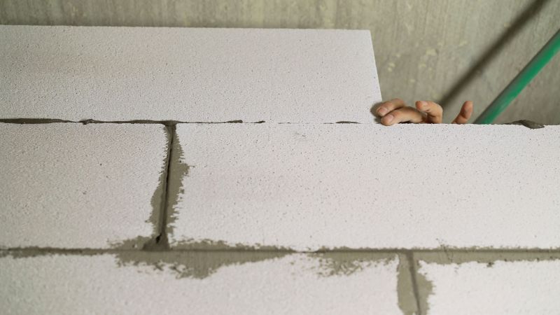 Block Foundation Installation detail