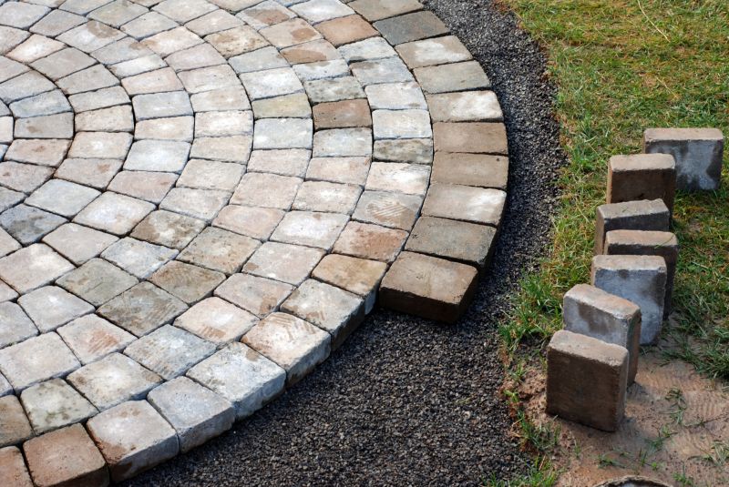 Brick Landscaping Service detail